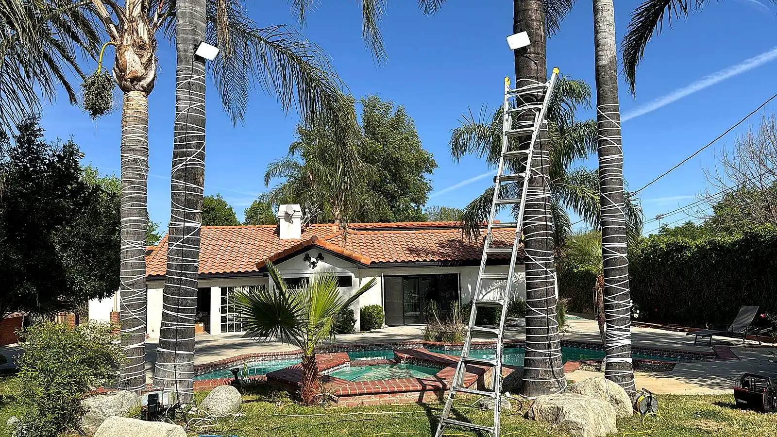 Low voltage wiring in Los Angeles home